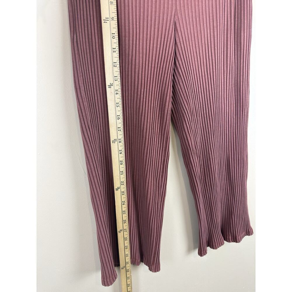 Eileen Fisher Ribbed Tencel Cropped Straight Leg Pants Terracotta XS Women’s - Picture 10 of 14